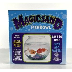 Magic Sand Fish Bowl - Easy-to-use Just Add Water! - Hours of Fun